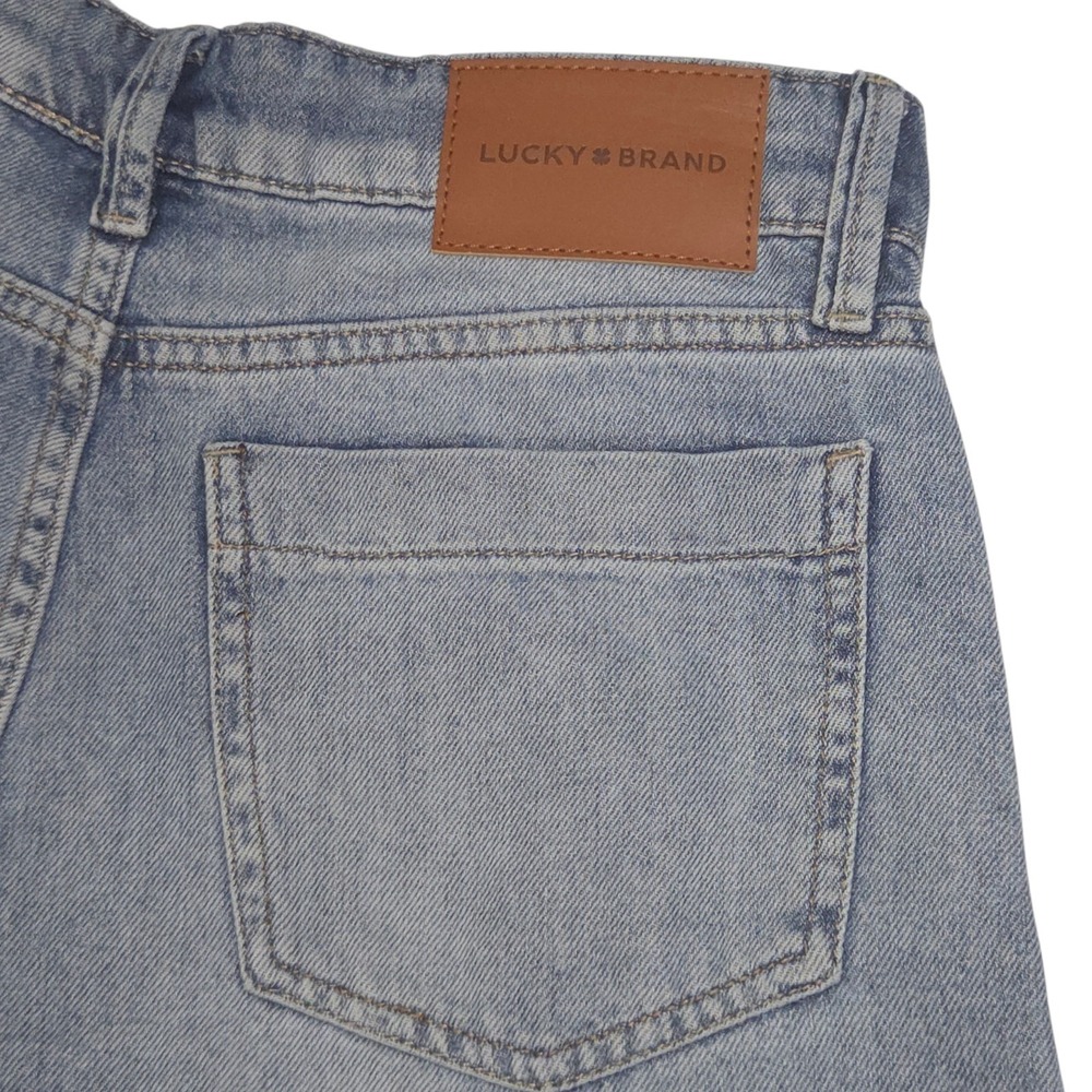 Lucky Brand Women's Jeans 8/29 Denim Palazzo Pleated Wide Leg Rigid High Rise‎ - Picture 14 of 16
